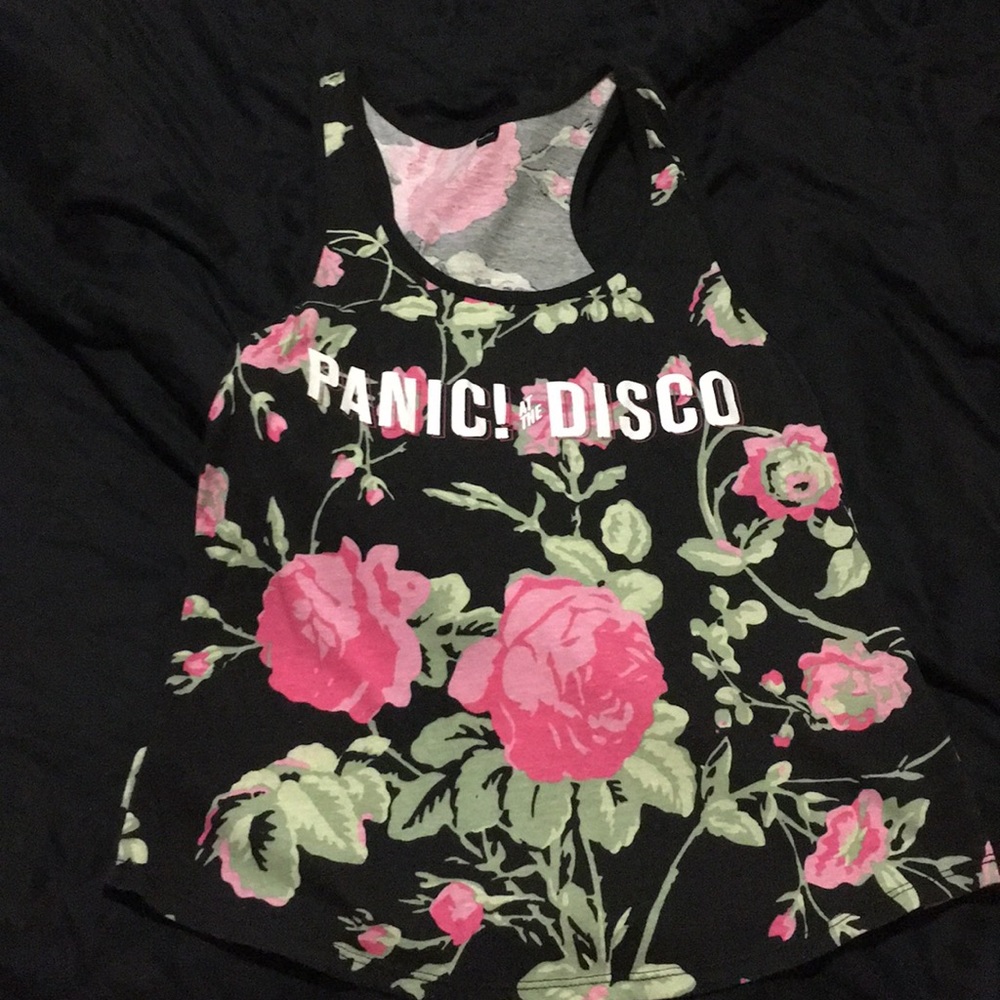 Panic! At The Disco Floral Tank
